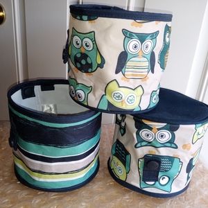 Thirty One brand childrens small storage totes set of 3.